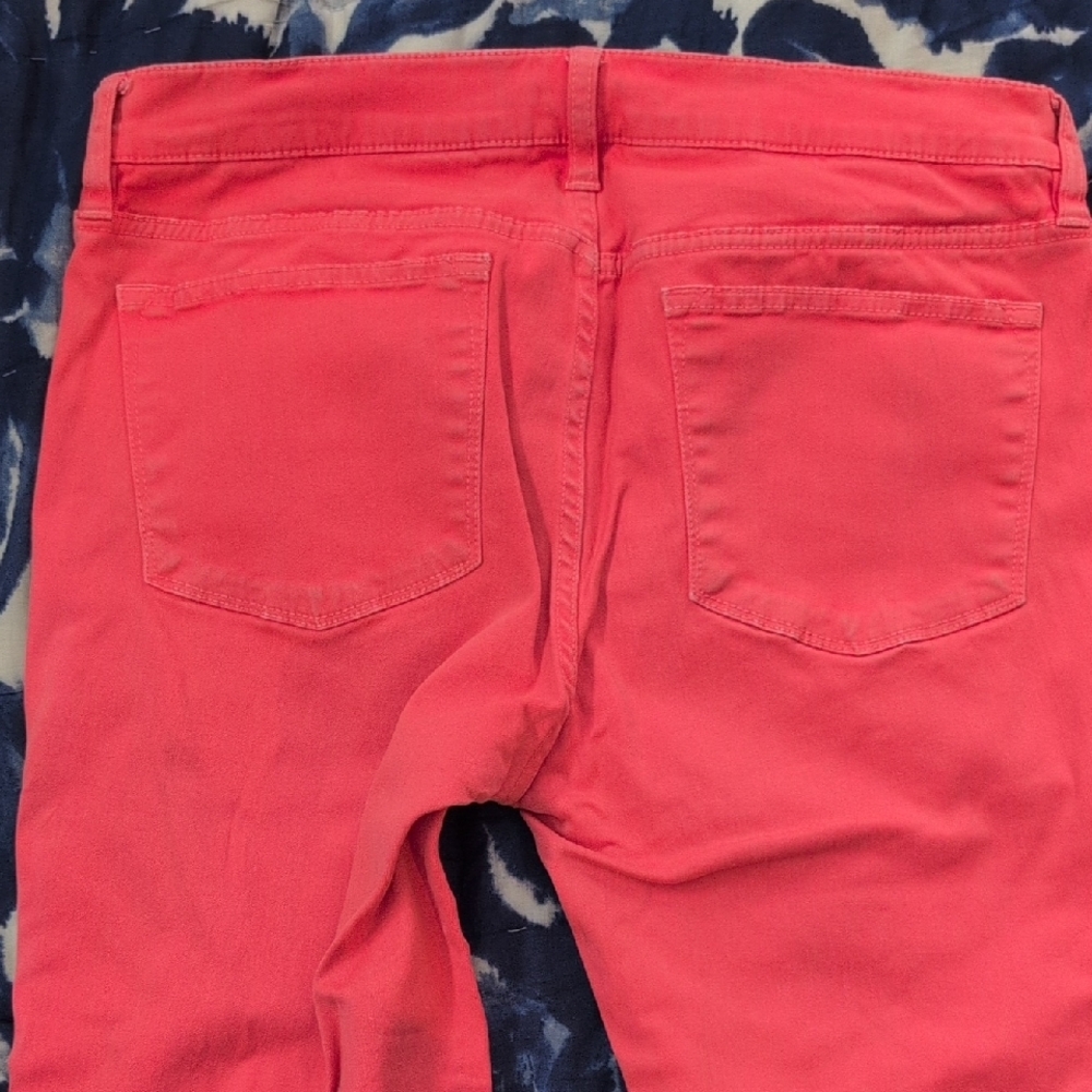 J.Crew Toothpick Ankle Skinny Jean in Coral - Picture 7 of 12